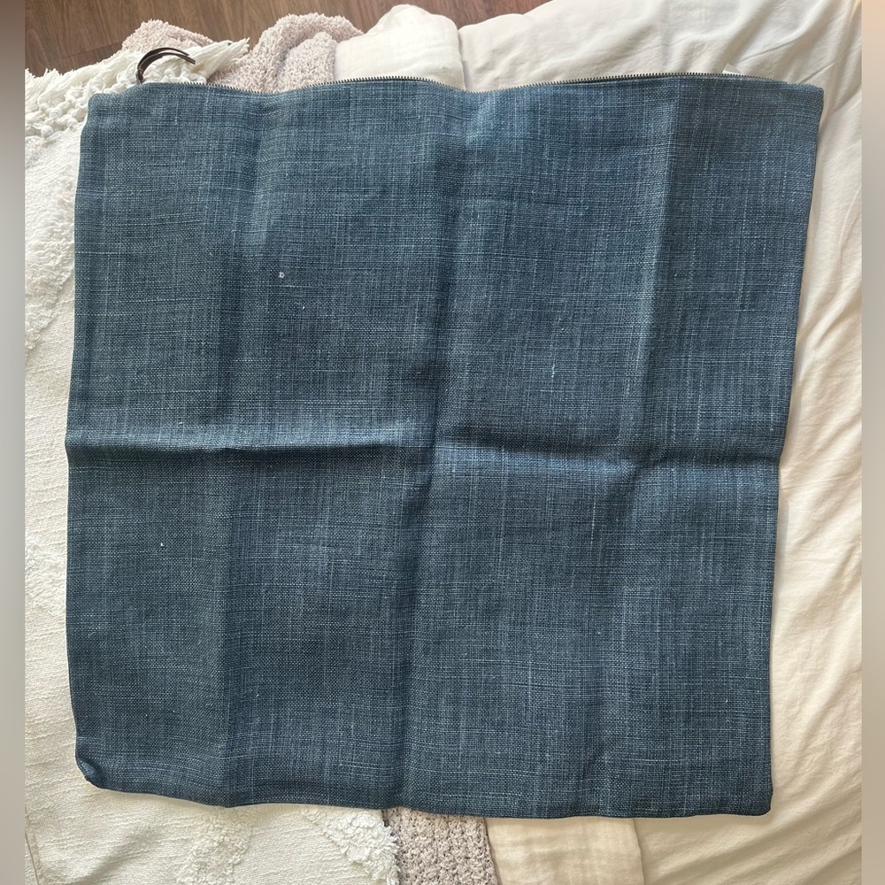 Pottery Barn Blue Accent Pillow Cover